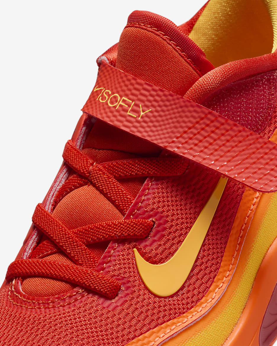 Nike IsoFly 小童鞋款 - Team Orange/Total Orange/白色/Laser Orange