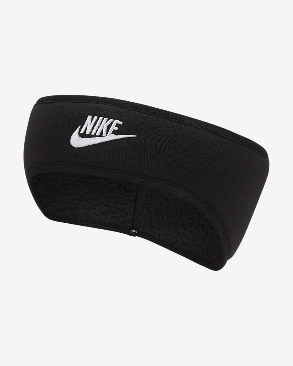 Banda para la cabeza para hombre Nike Club Fleece - Negro