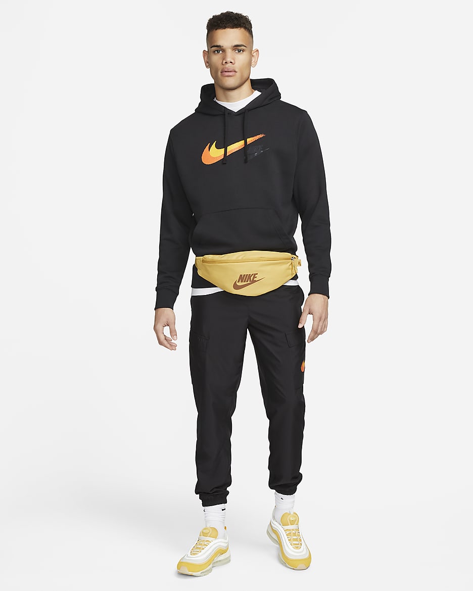 Felpa pullover con cappuccio Nike Sportswear - Uomo - Nero