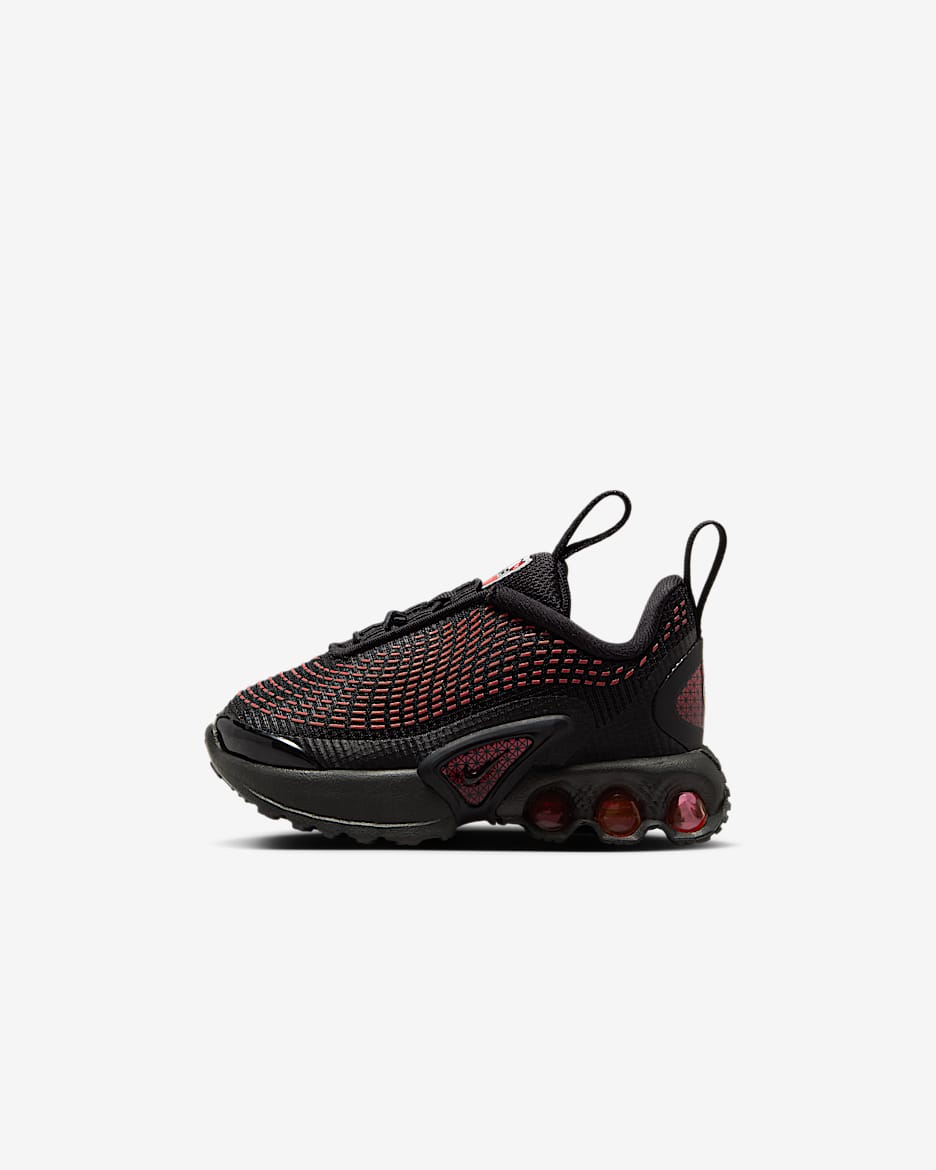 Scarpa Nike Air Max Dn – Bebè e bimbo/a - Nero/Nero/Bright Crimson/Nero