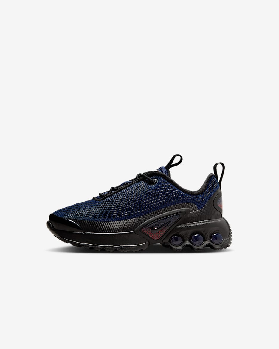 Nike Air Max Dn Younger Kids' Shoes - Midnight Navy/University Red/White/Black