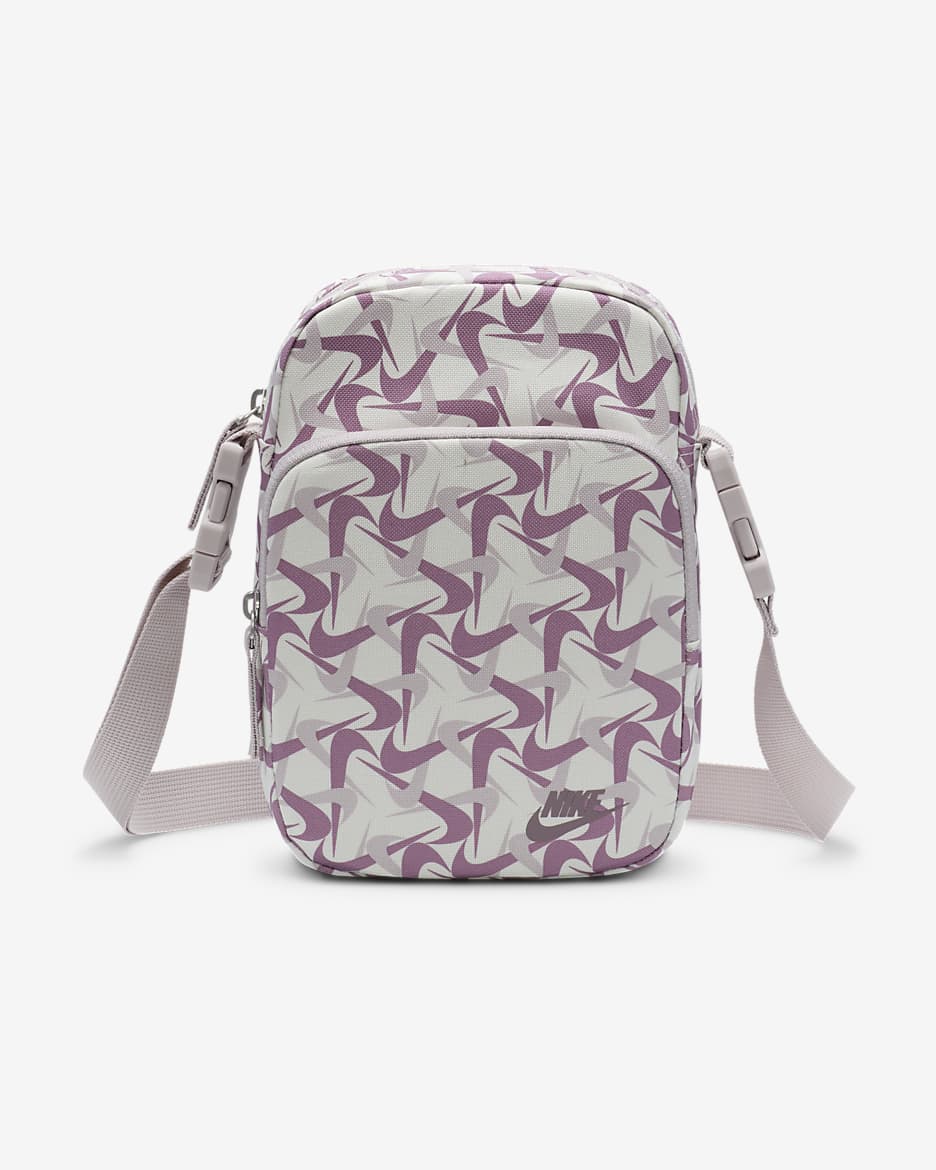 Nike Heritage Cross-Body Bag (4L) - Sail/Platinum Violet/Taupe Grey