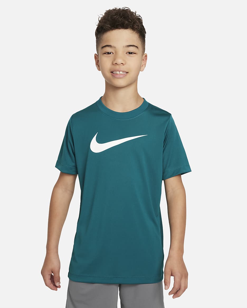 Nike Dri-FIT Legend Big Kids' (Boys') T-Shirt - Geode Teal