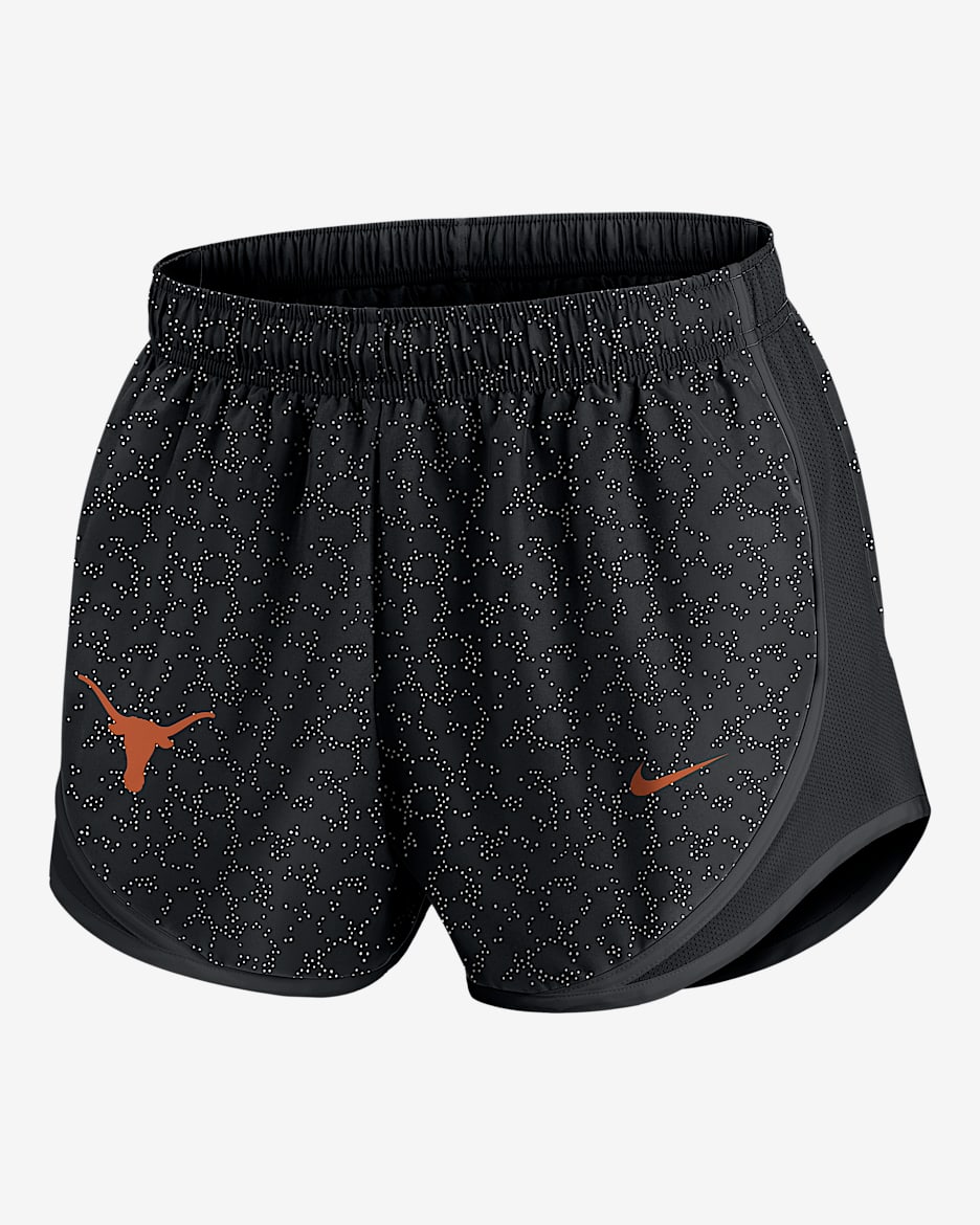 Texas Pattern Tempo Women's Nike College Dri-FIT Shorts - Black