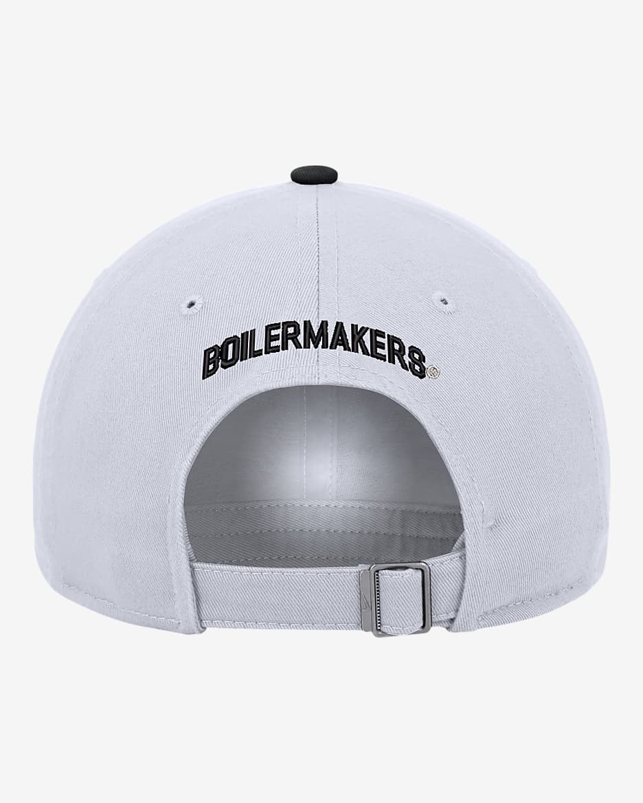 Gorra universitaria Nike Campus Purdue - Blanco