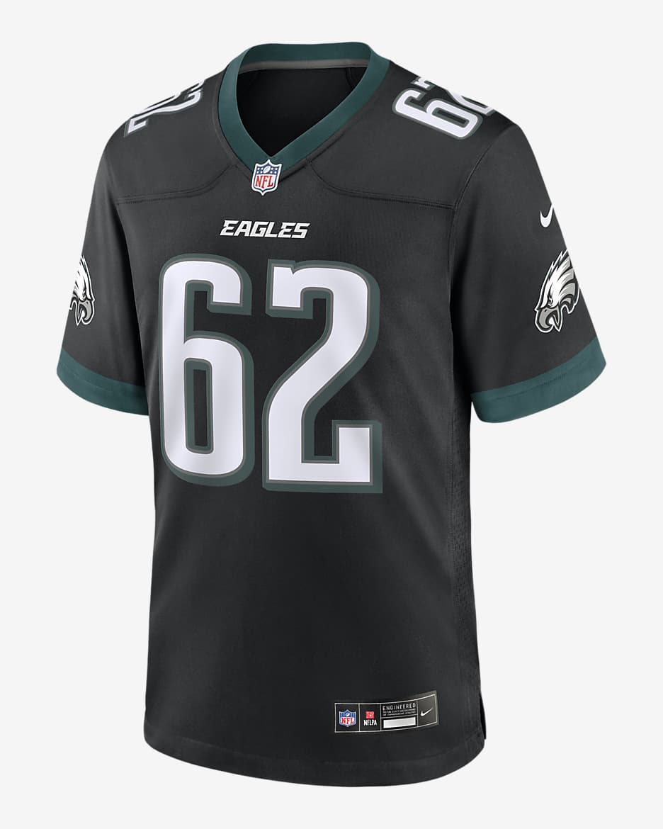 Jason Kelce Philadelphia Eagles Men's Nike NFL Game Jersey - Black