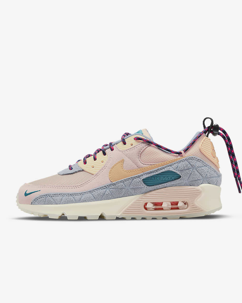 Nike Air Max 90 SE 女鞋 - Fossil Stone/Ashen Slate/Coconut Milk/Twine