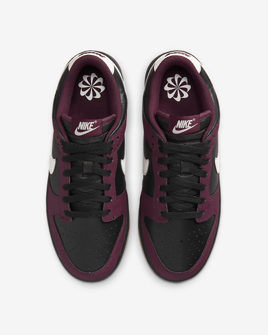 Nike Dunk Low Next Nature Women's Shoes - Burgundy Crush/Black/Khaki/Phantom