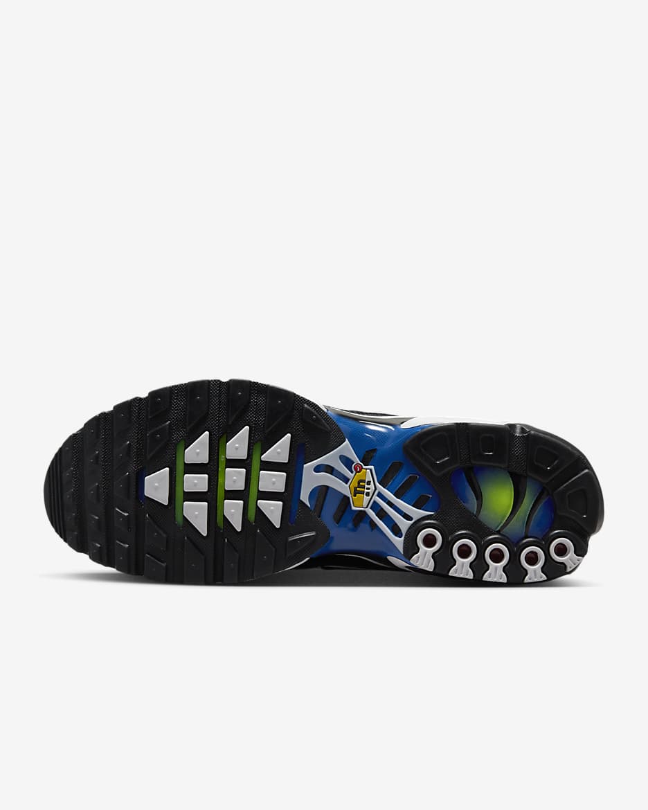 Nike Air Max Plus sko til herre - Svart/Racer Blue/Volt/Svart