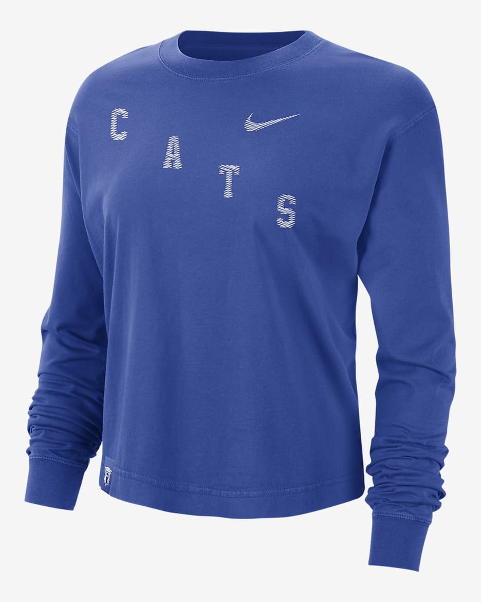 Kentucky Women's Nike College Long-Sleeve T-Shirt - Game Royal