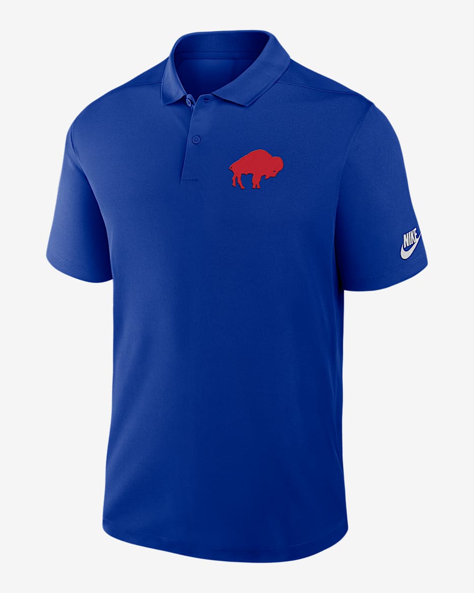 Buffalo Bills Rewind Victory Men's Nike Dri-FIT NFL Polo - Royal