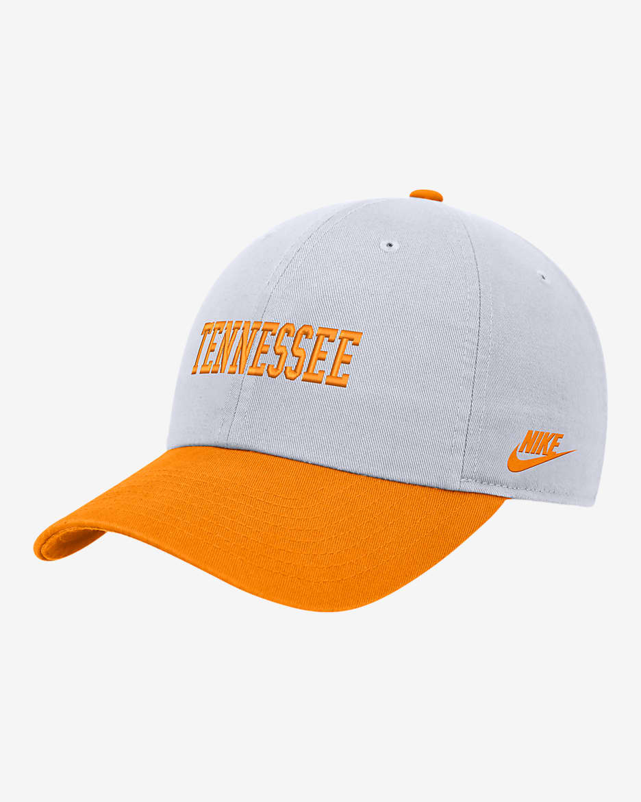 Tennessee Nike College Campus Cap - White