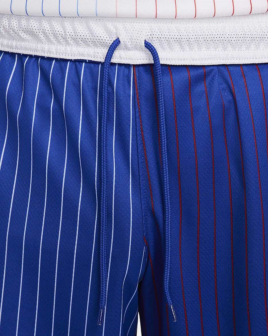 FFF 2024 Stadium Uit Nike Dri-FIT replica voetbalshorts voor heren - Bright Blue/University Red/Wit/Wit