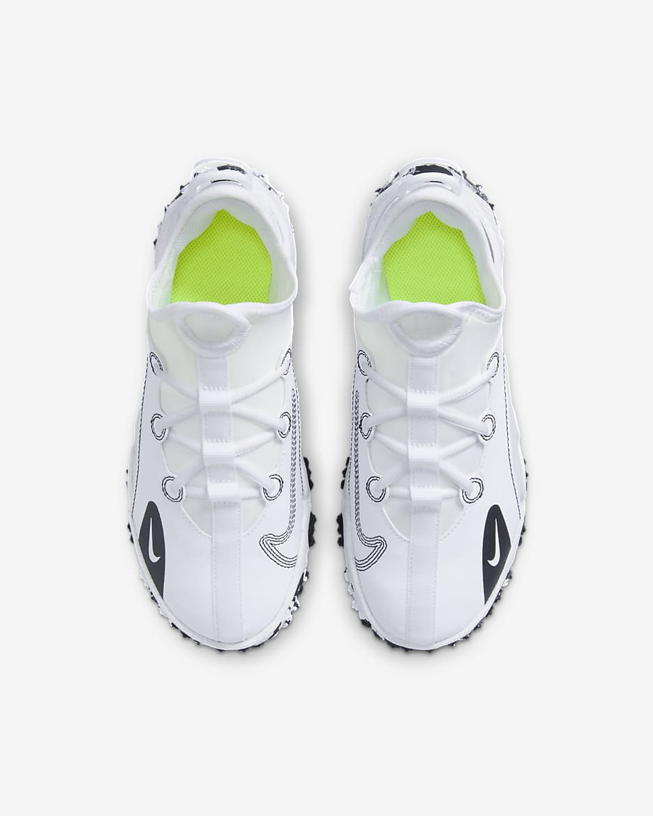 Tenis para niños de preescolar y grandes Nike Future Field - Blanco/Volt/Negro