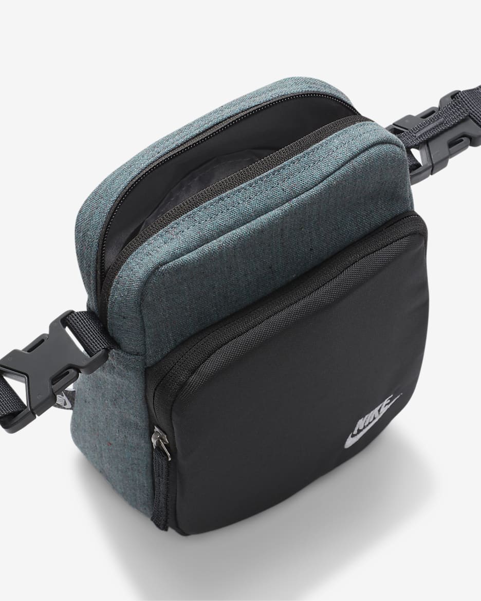 Nike Heritage Cross-Body Bag (4L) - Mineral Teal/Anthracite/White