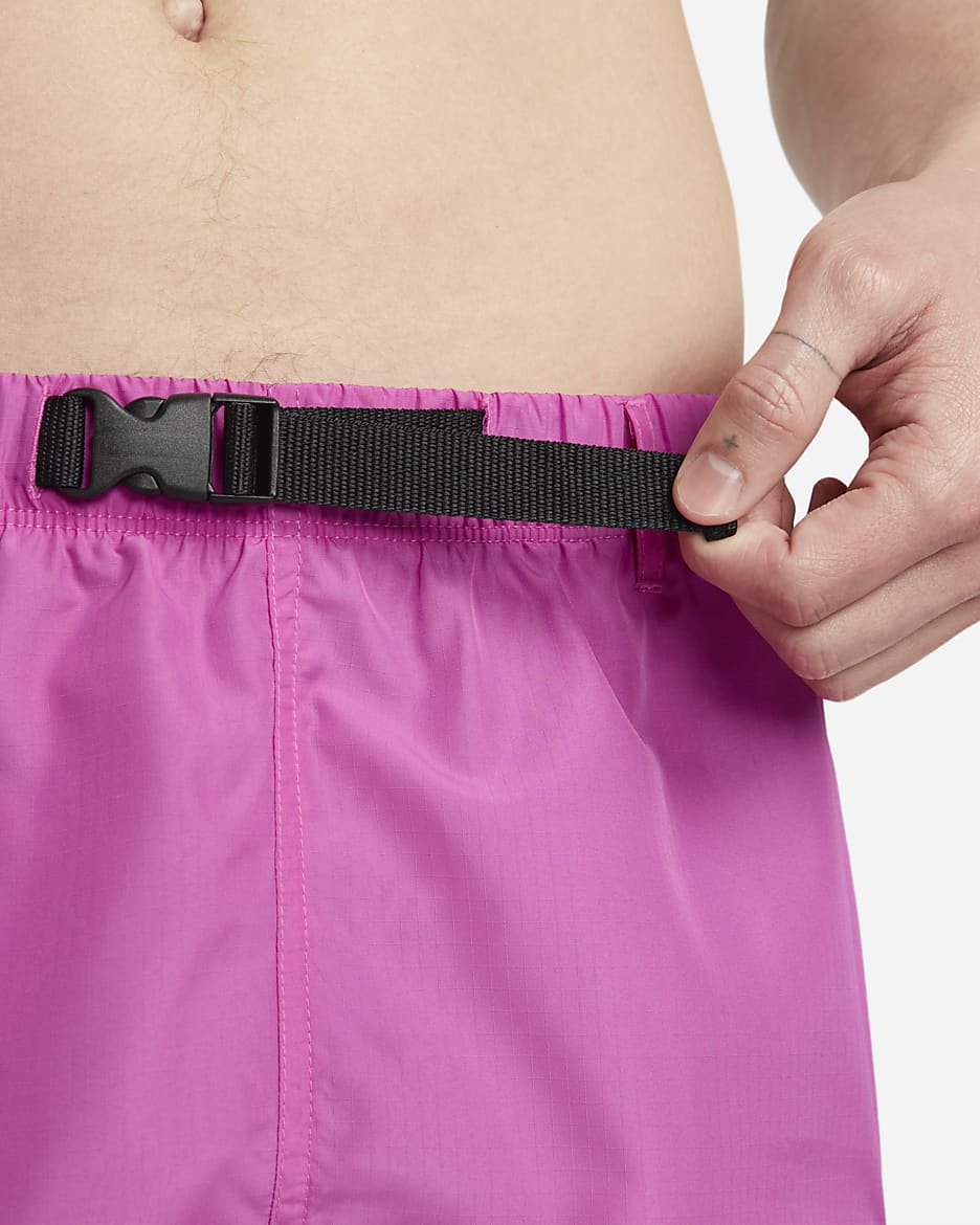 Traje de baño tipo short plegable de 13 cm para hombre Nike - Fucsia activo