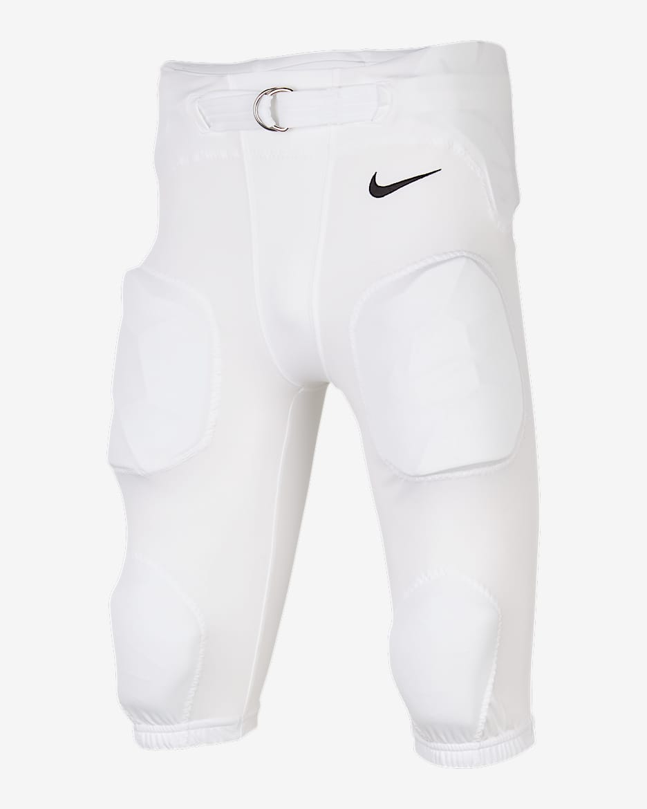 Pants de fútbol Dri-FIT para niños talla grande Nike Recruit - Blanco