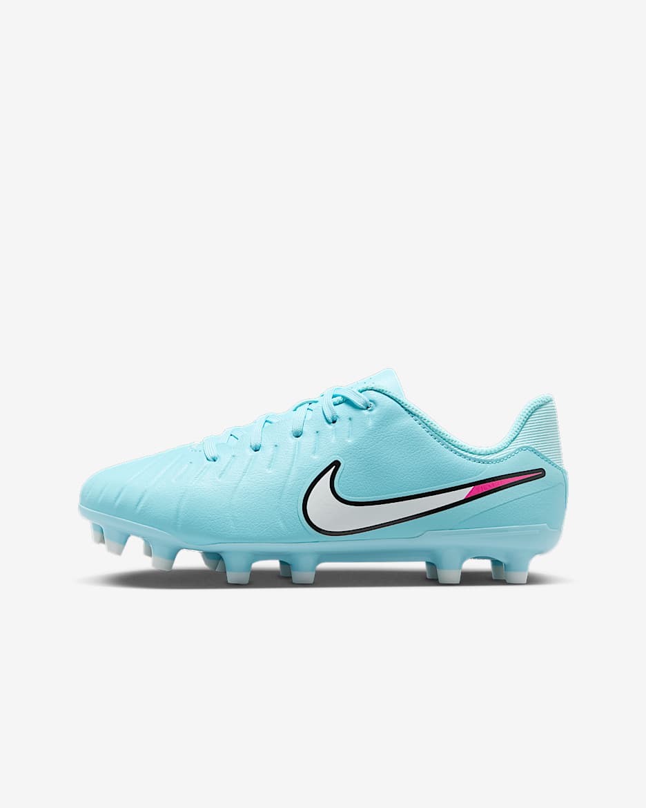 Nike Jr. Tiempo Legend 10 Academy Younger/Older Kids' Multi-Ground Low-Top Football Boot - Copa/White