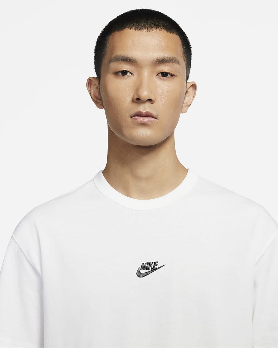 Nike Sportswear Premium Essentials Men's T-Shirt - White/White