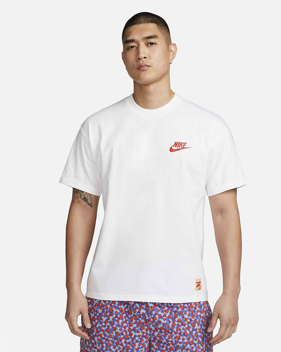 Nike Sportswear 男款 T 恤 - 白色