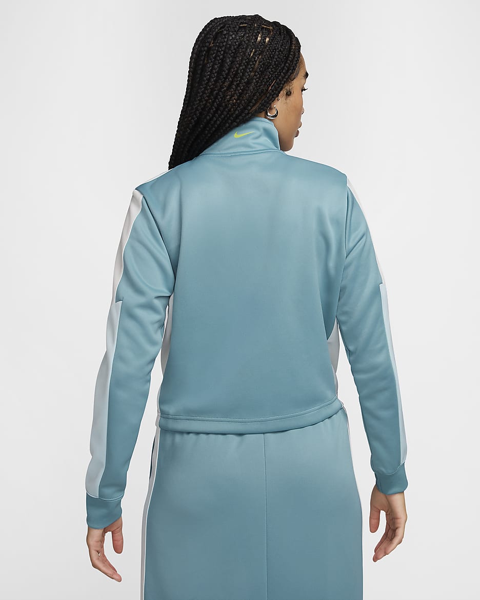 Nike Sportswear Women's Tracksuit Top - Denim Turquoise/Glacier Blue/Sail