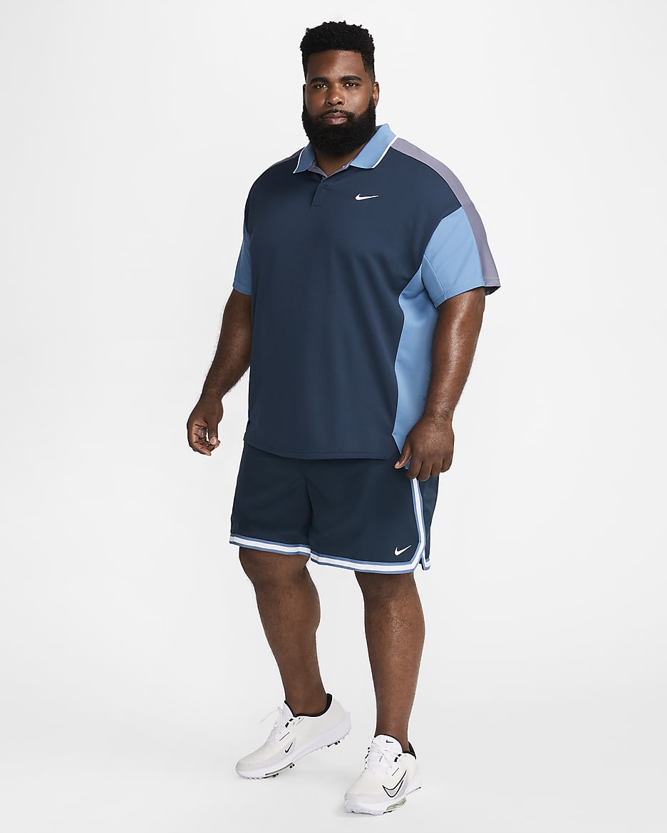 Nike Golf Club Dri-FIT-golfshorts til mænd - Armory Navy/Armory Navy/hvid