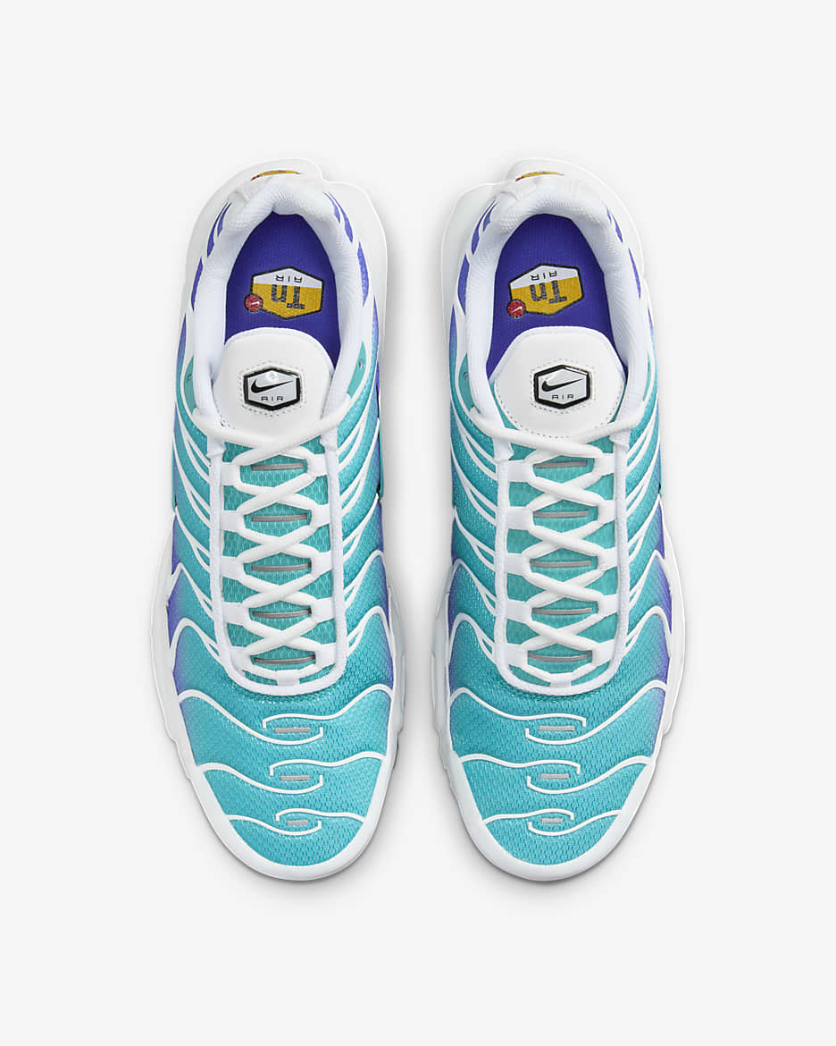 Ανδρικά παπούτσια Nike Air Max Plus - Λευκό/Persian Violet/Μαύρο/Dusty Cactus