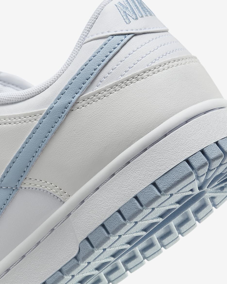 Nike Dunk Low Retro-sko til mænd - hvid/Summit White/Light Armory Blue