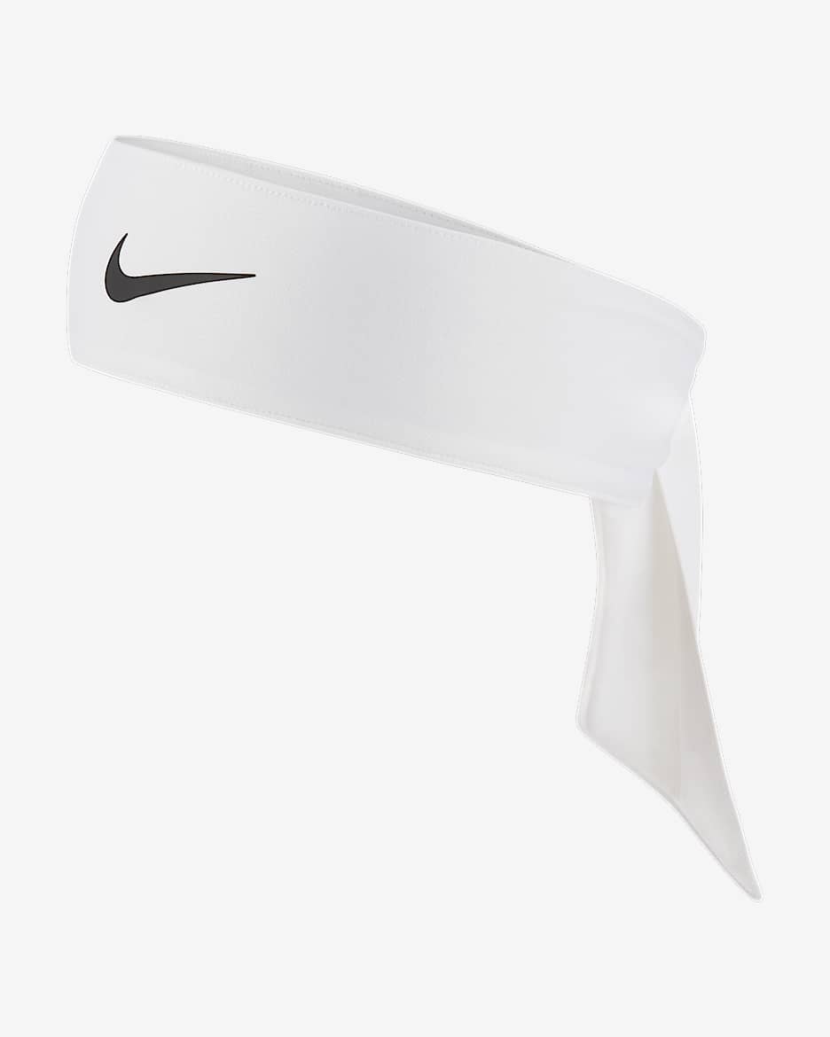Nike Dri-FIT Head Tie - White/Black