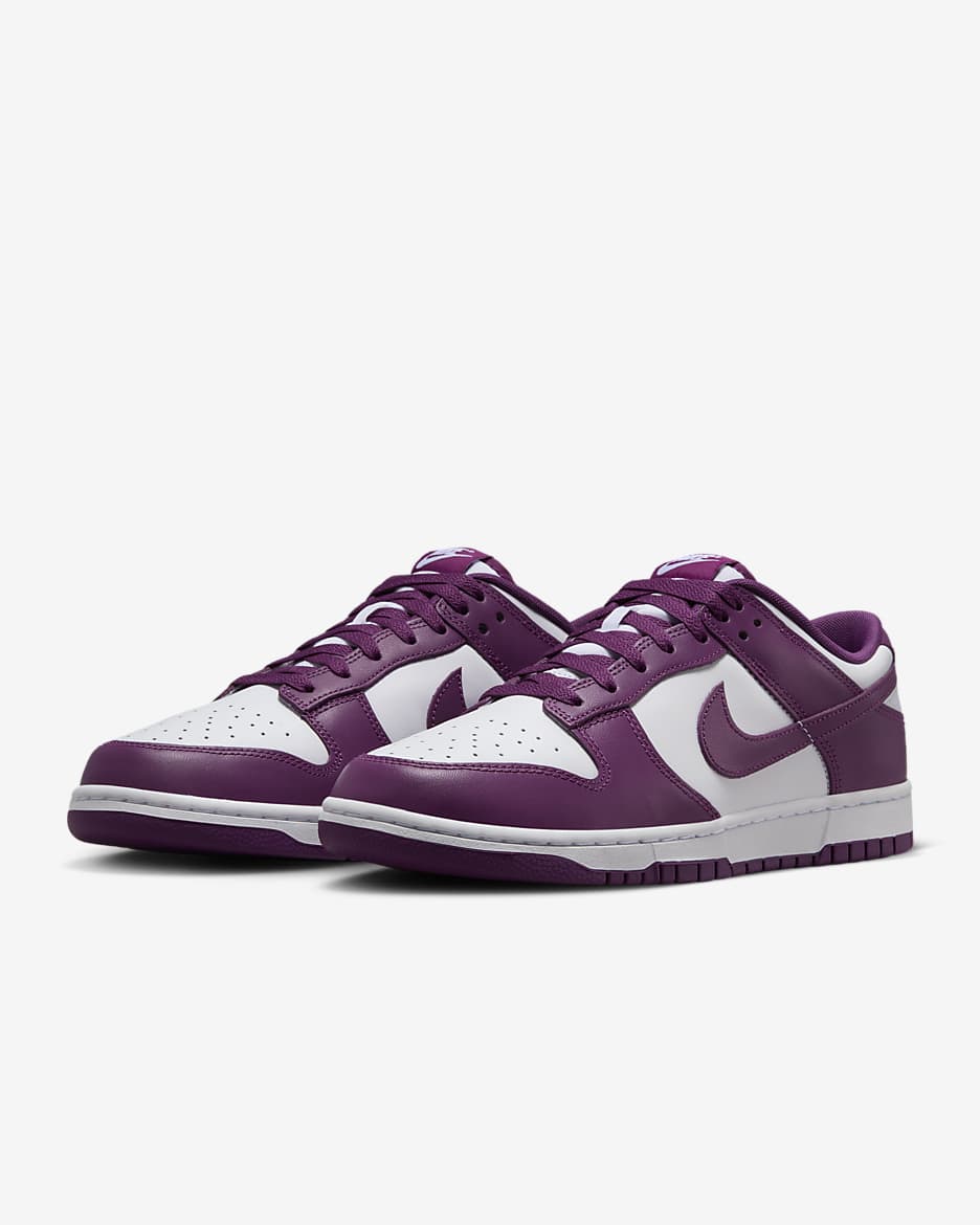 Nike Dunk Low Retro herresko - Hvit/Hvit/Viotech