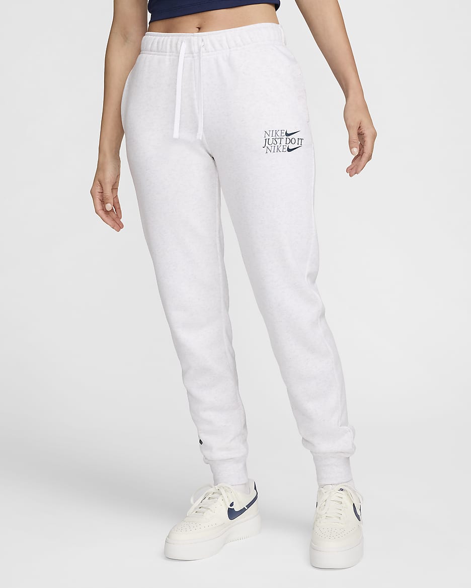 Nike Sportswear Club Fleece Women's MidRise Joggers.