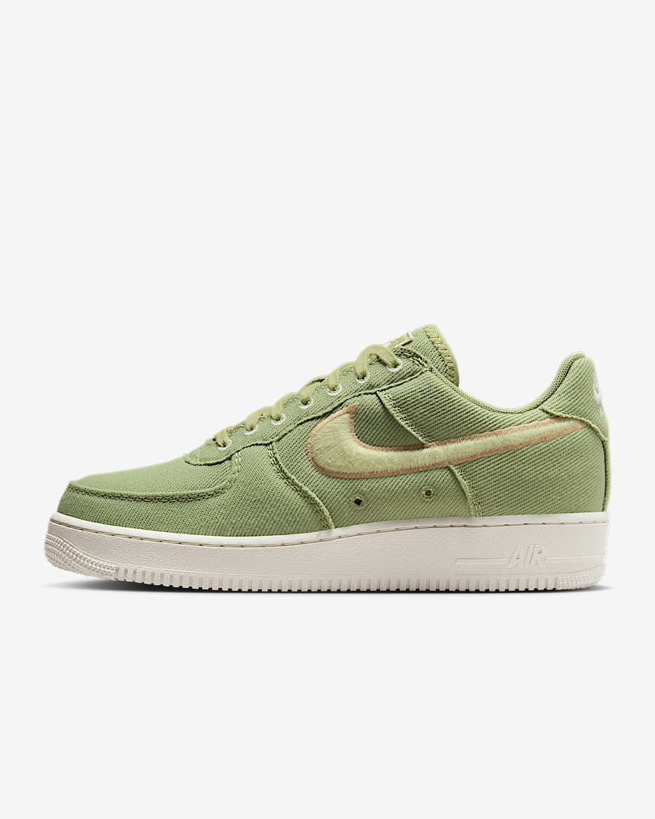 Nike Air Force 1 Low Canvas herenschoenen - Dusty Olive/Hemp/Phantom/Olive Aura
