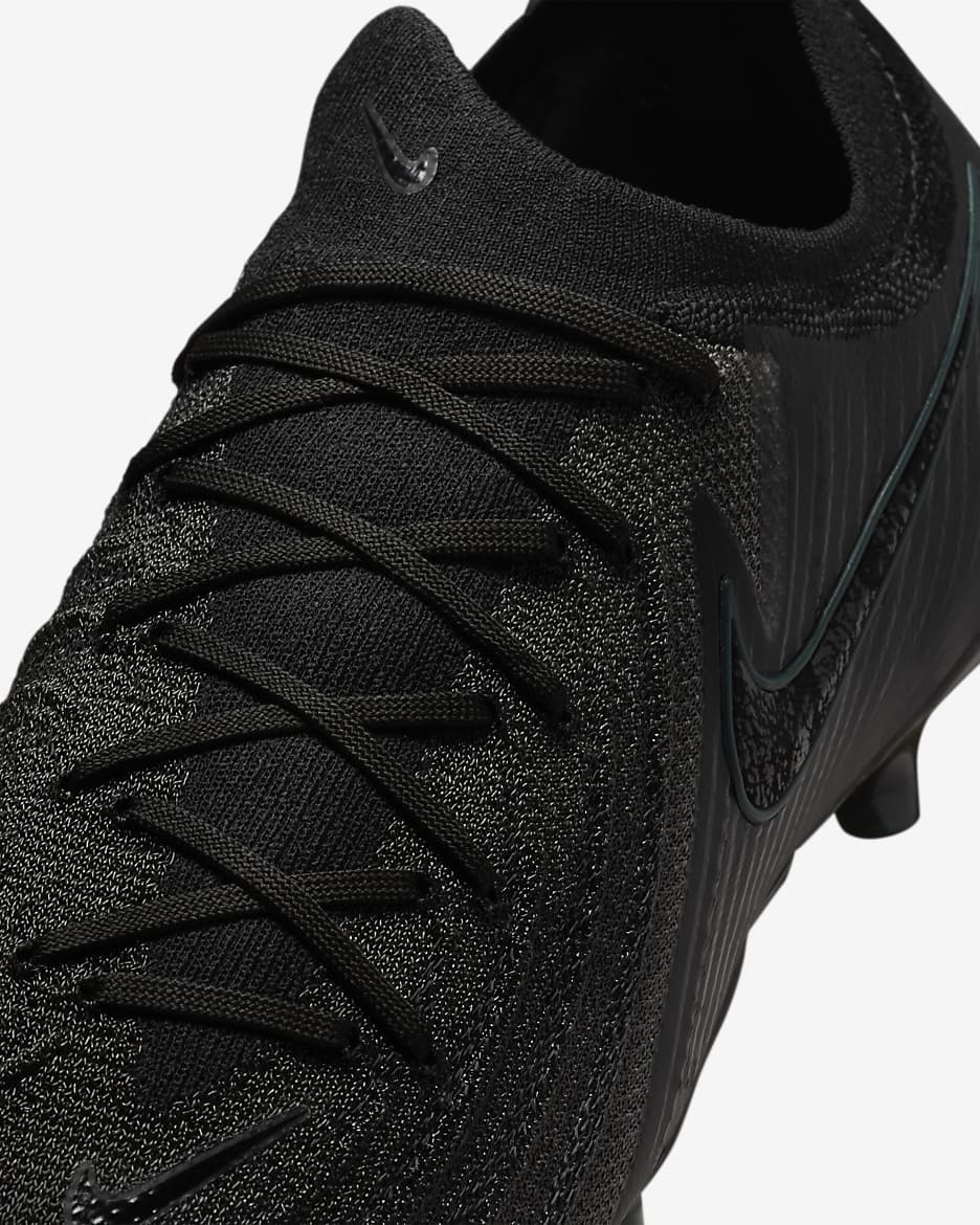 Calzado de fútbol de corte low AG Nike Phantom GX 2 Elite - Negro/Jungla intenso/Negro