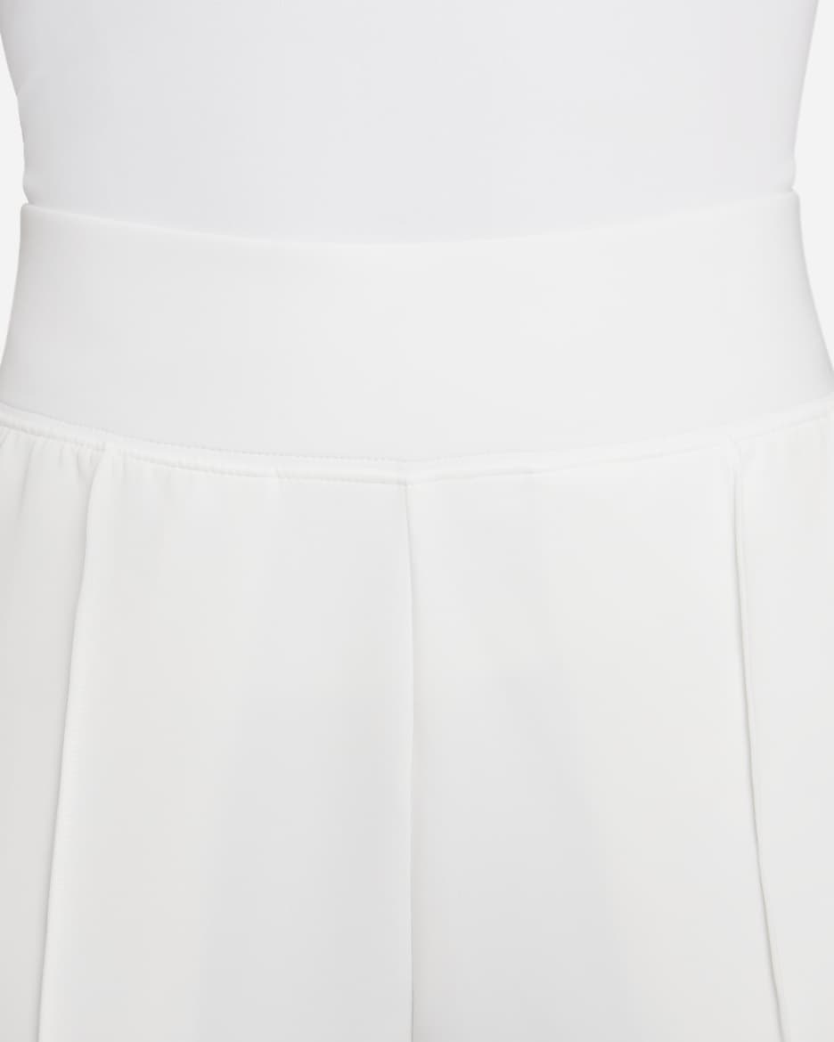 Pantalon de tennis en maille NikeCourt Dri-FIT pour Femme - Blanc