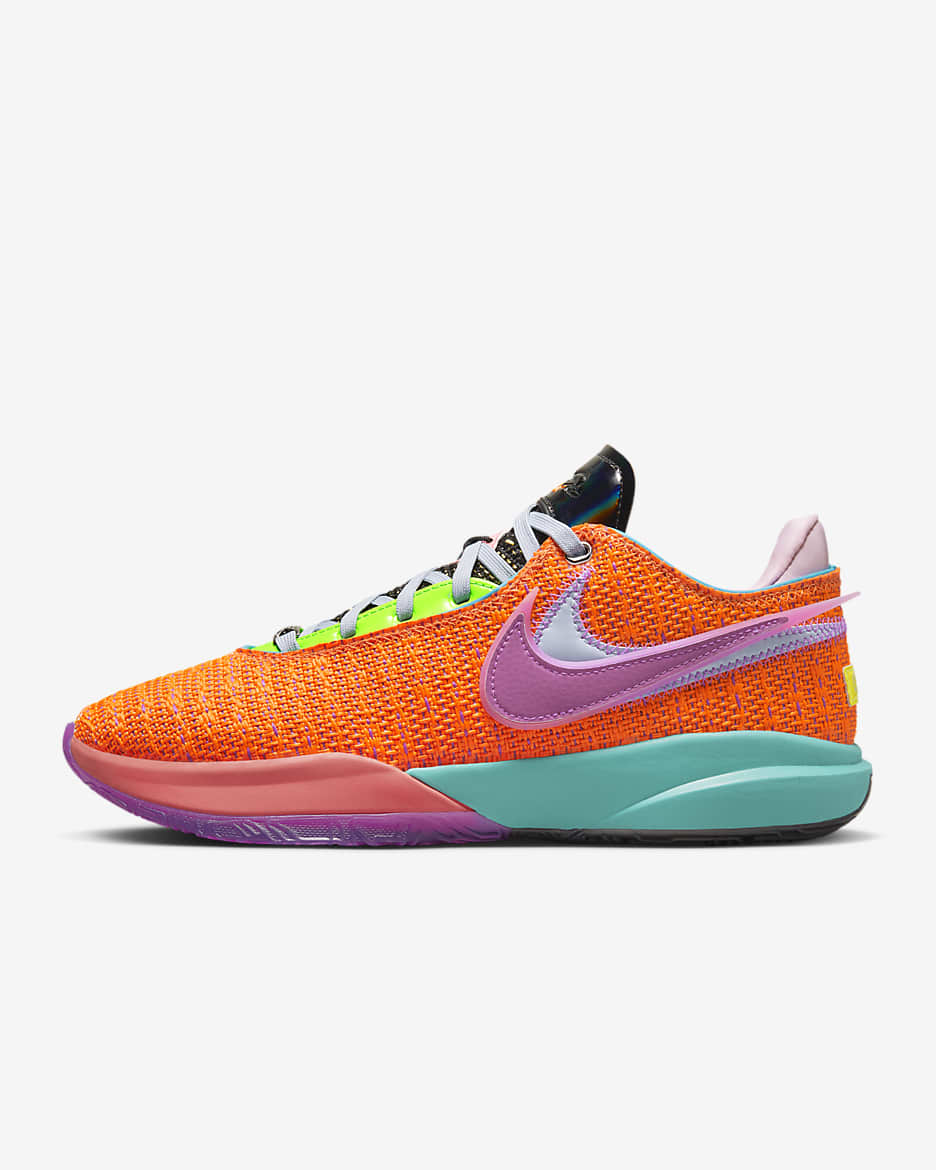 LeBron XX EP 籃球鞋 - Total Orange/Green Strike/Hot Punch/Vivid Purple