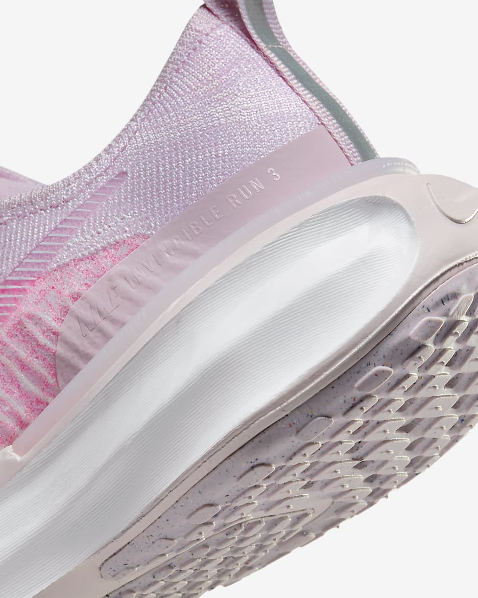 Nike Invincible 3 Women's Road Running Shoes (Extra Wide) - Pink Foam/Pearl Pink/Pink Glow/White