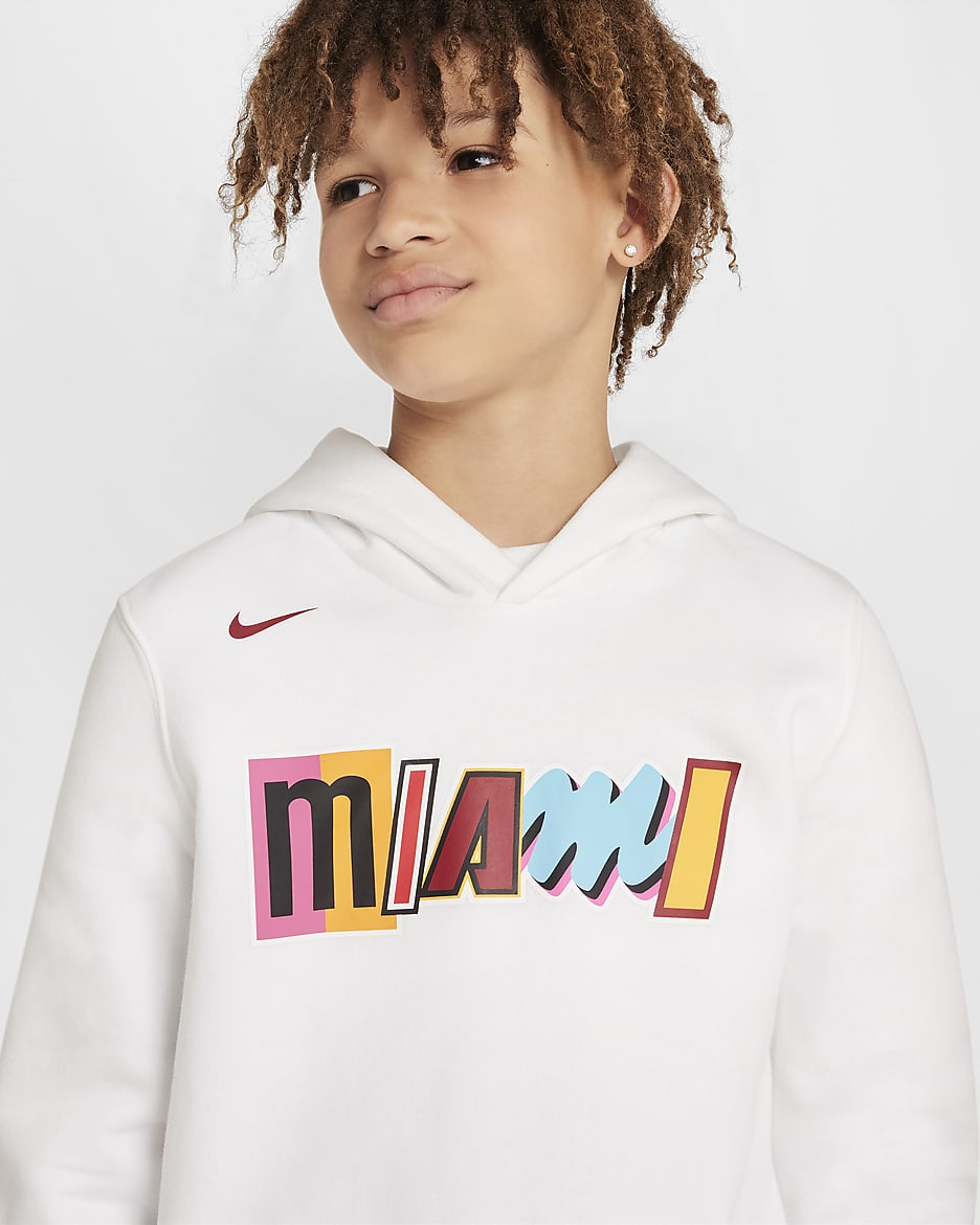 miami heat nike showtime city edition thermaflex hoodie