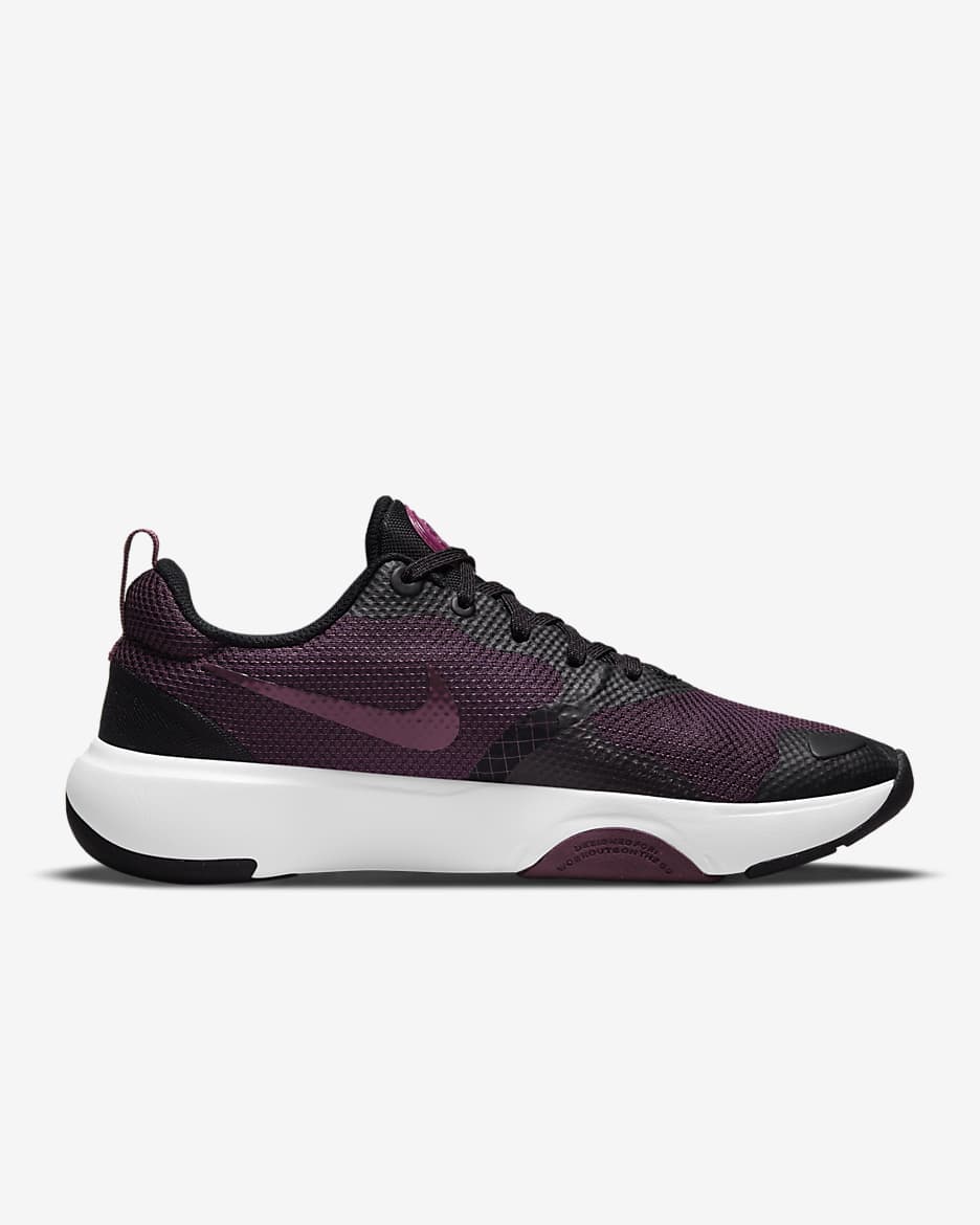 Nike City Rep TR Women's Training Shoes - Black/Archaeo Pink/White/Dark Beetroot