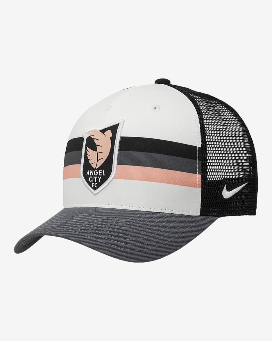 Gorra de rejilla Nike NWSL Angel City FC - Negro