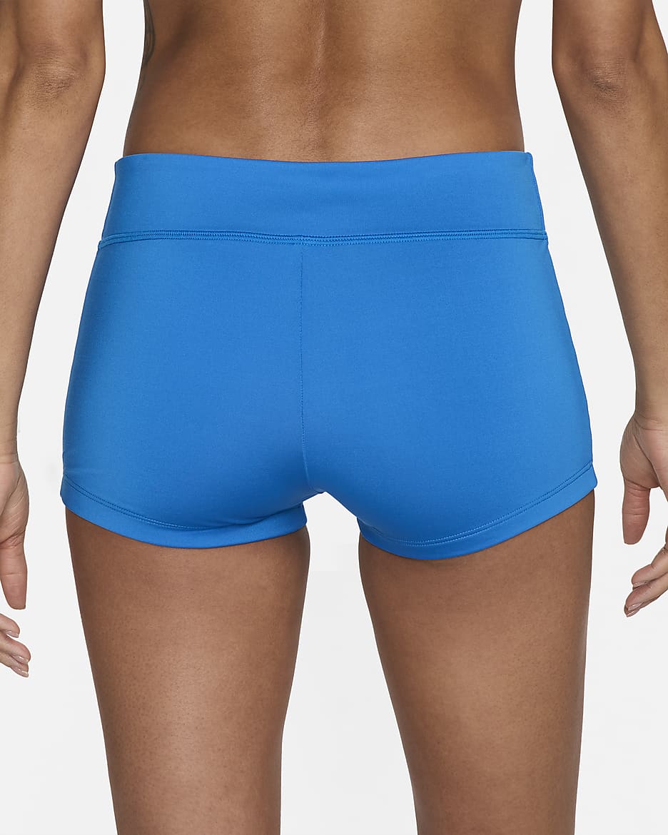 Shorts Kick para mujer Nike Swim Essential - Azul foto