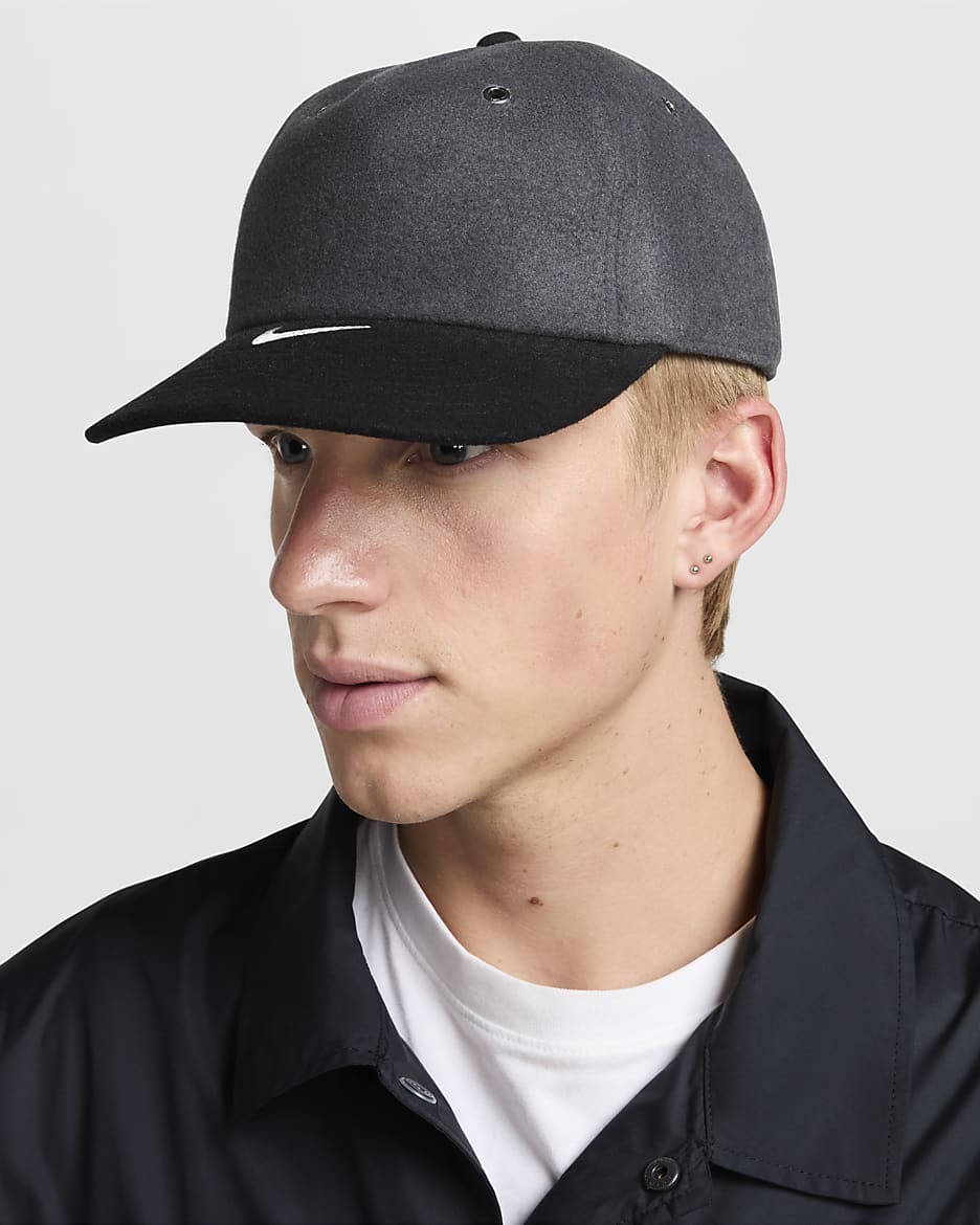 Gorra sin estructura Nike Pro - Antracita/Negro/Vela