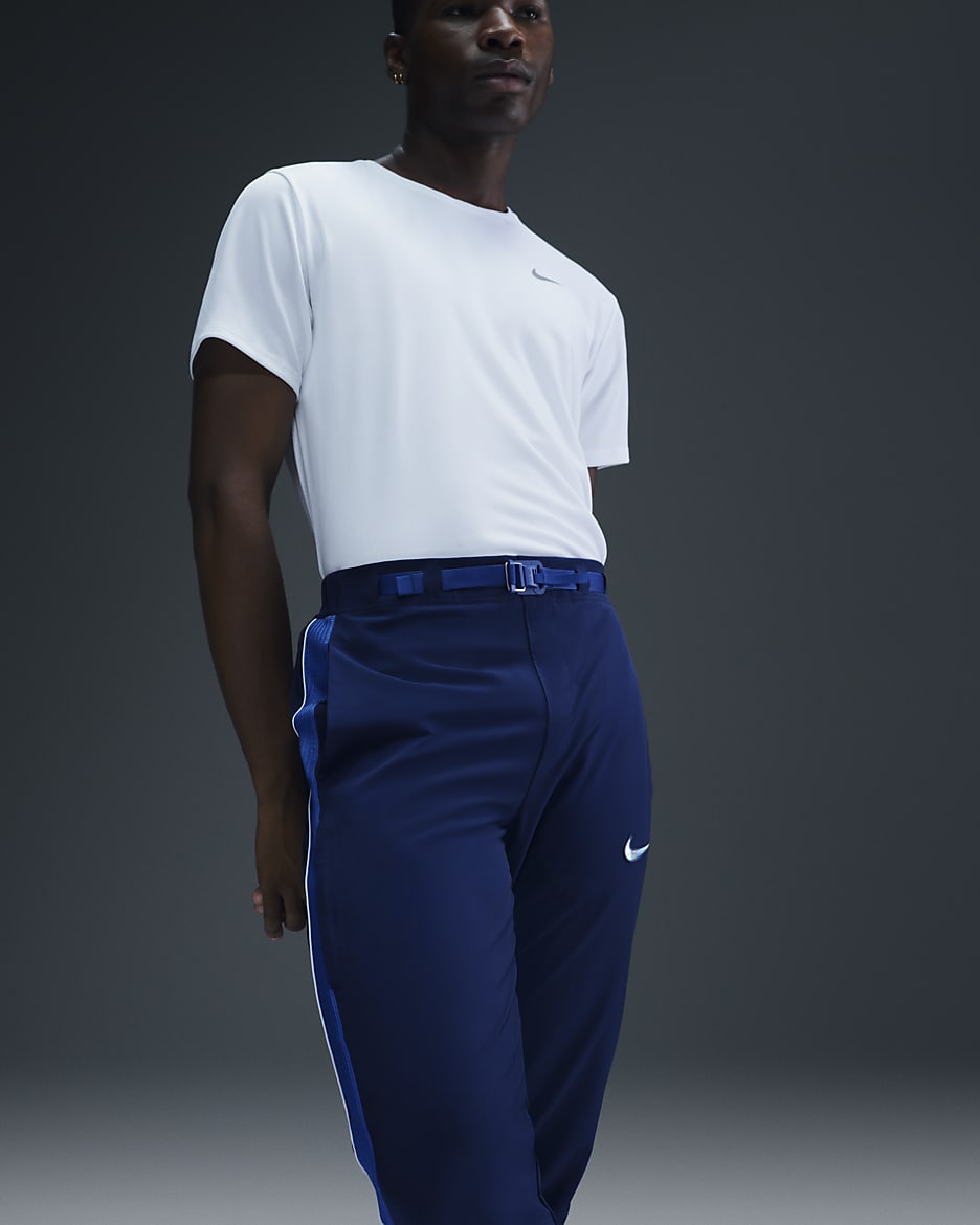 USA Men's Nike Pants - Blue Void/Hyper Royal/White