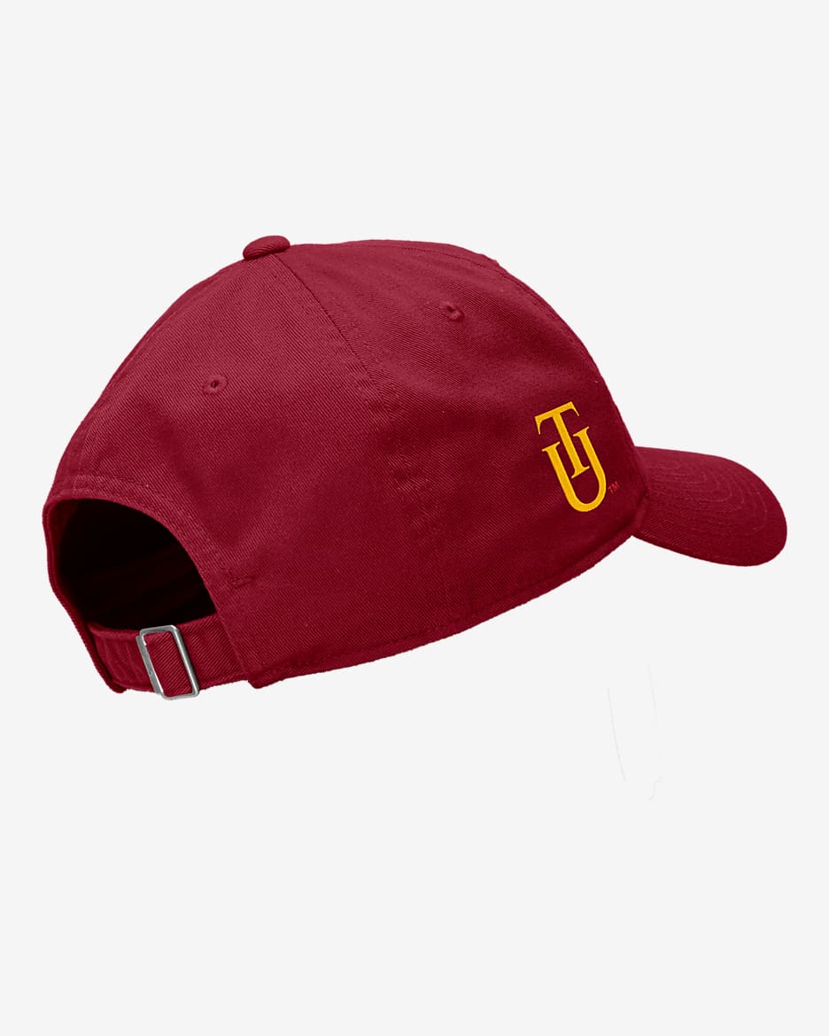 Tuskegee Nike College Adjustable Cap - Crimson