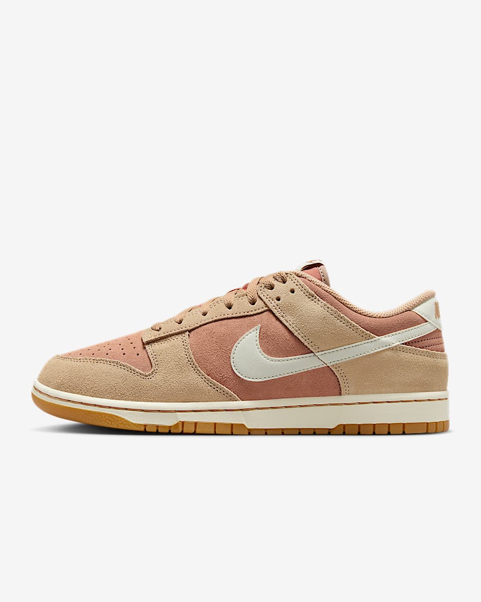 Tenis para hombre Nike Dunk Low Retro SE - Cáñamo/Rosa tierra/Marrón claro goma/Marfil pálido