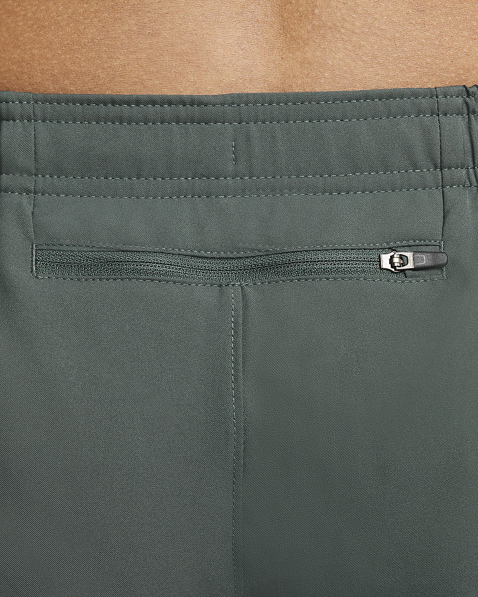 Nike Challenger Men's Dri-FIT Woven Running Trousers - Vintage Green/Black