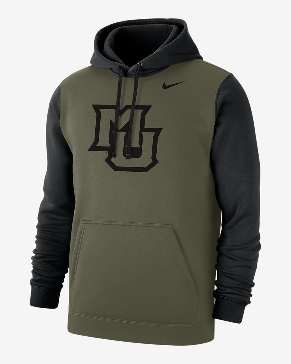 Marquette Olive Pack Men's Nike College Hoodie - Olive