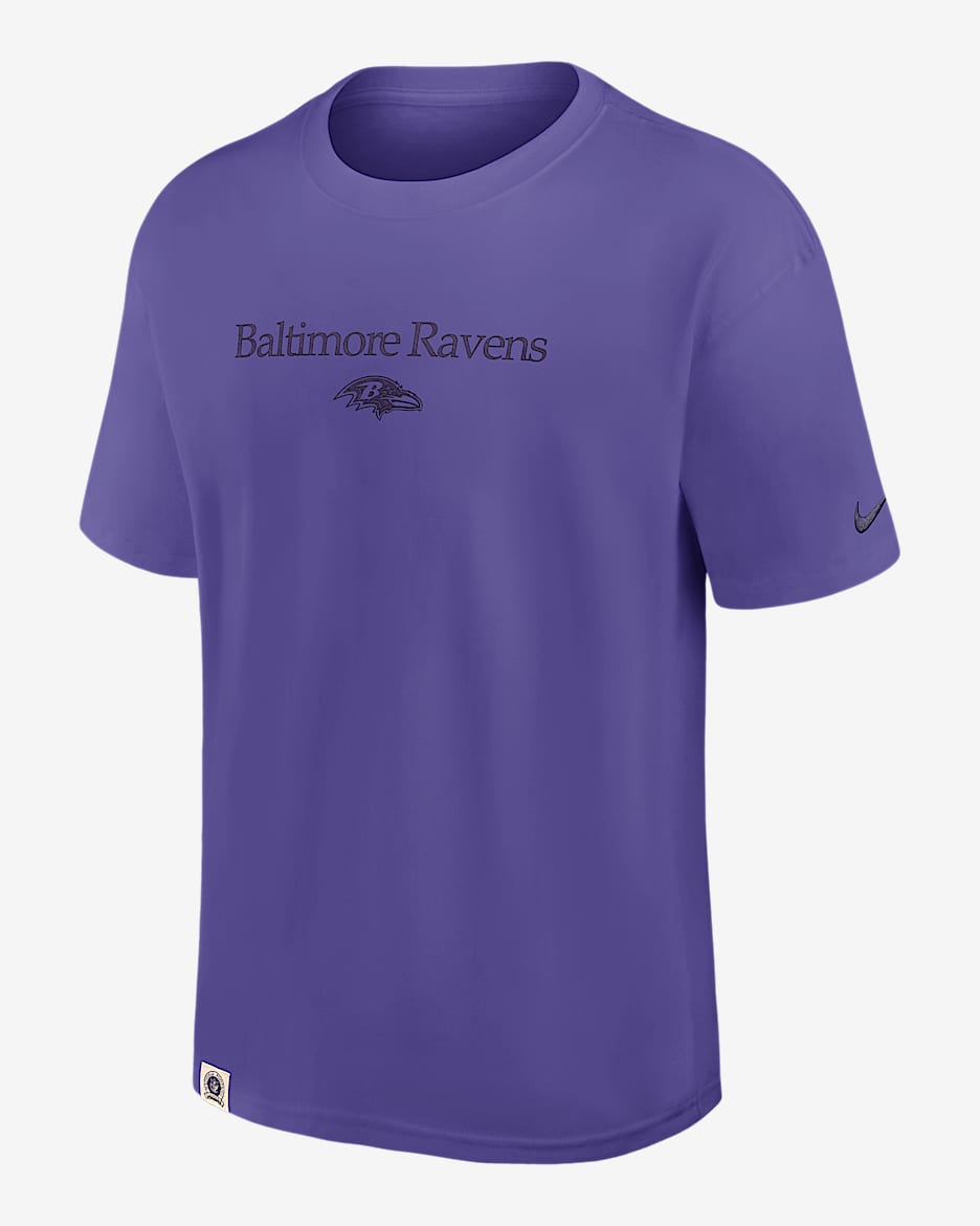 Baltimore Ravens Glory Max90 Men's Nike NFL T-Shirt - Dark Iris