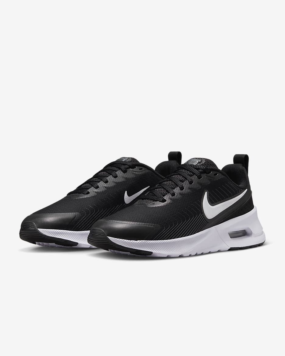 Nike Air Max Nuaxis Women's Shoes - Black/Dark Grey/Comet Red/White