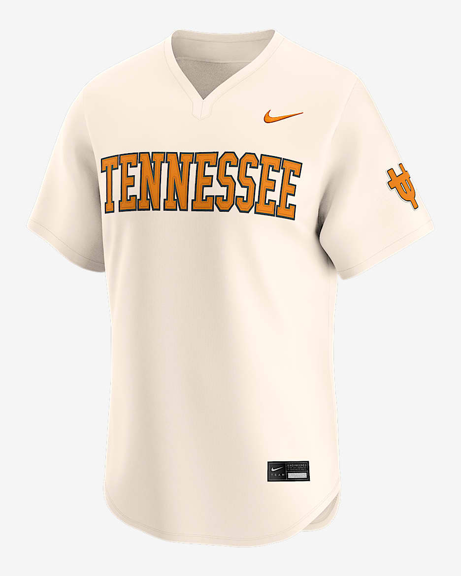 Jersey de béisbol universitario Nike Limited para hombre Tennessee Volunteers - Natural