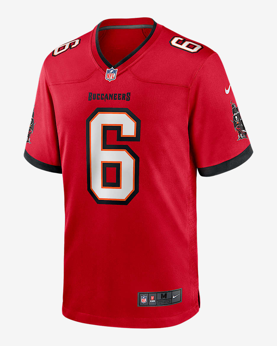 Baker Mayfield Tampa Bay Buccaneers Men's Nike NFL Game Jersey - Red